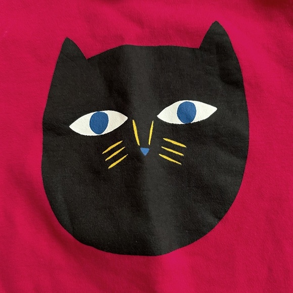 Marimekko Black Cat Long Sleeve Top - Picture 3 of 7